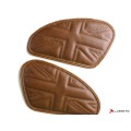 LUIMOTO TANK LEAF UNION JACK Tank Pads for the Triumph Bonneviille T120 /T100, Scrambler 1200, Thruxton 1200 /R (2016+), and Speed Twin (2019+)